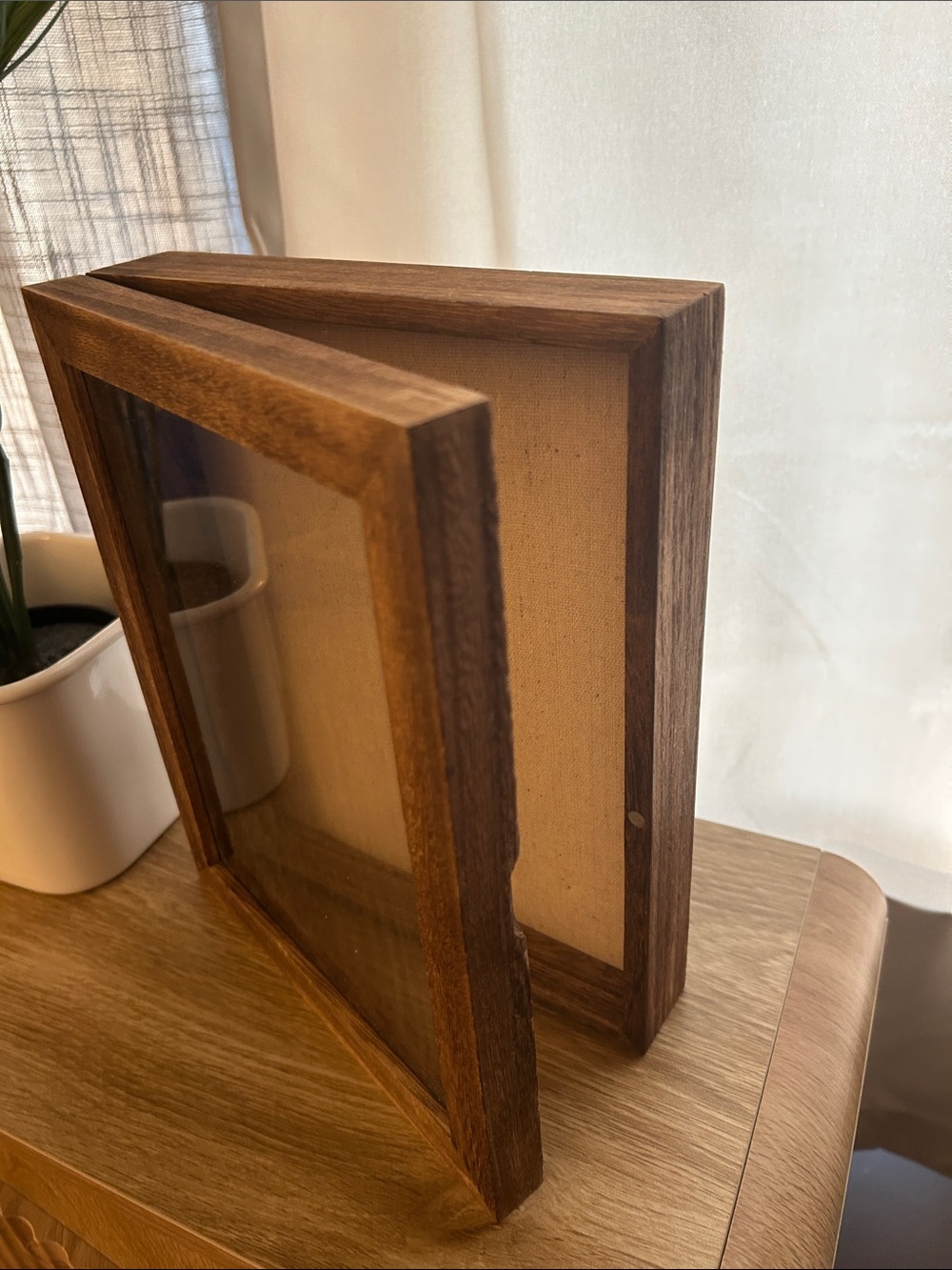 Wooden Shadow Box Frame - Picture 2 of 10